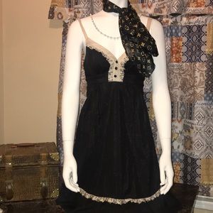 Black Spaghetti strap dress